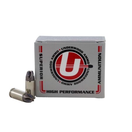 Underwood 9mm Luger +P  90 Gr. Lehigh Defense Xtreme Defender-Platinum Edition- Lead Free- Box of 20