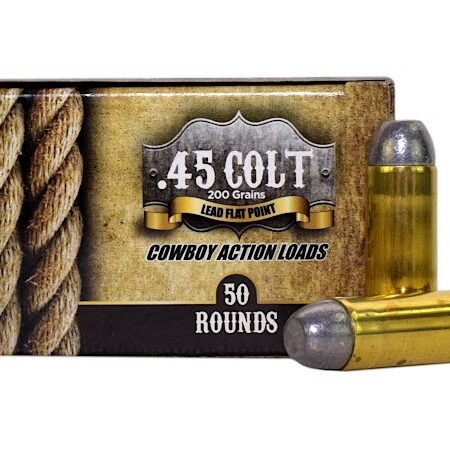 American Cowboy .45 Long Colt 200 Gr. Lead Flat Point- Box of 50