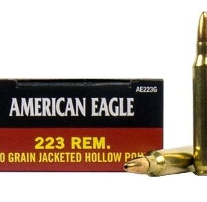 Federal American Eagle .223 Remington 50 Gr. Jacketed Hollow Point- Box of 20