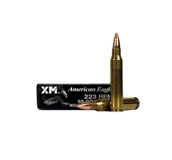 Federal American Eagle XM .223 Remington 55 Gr. Full Metal Jacket Boat Tail- Box of 20
