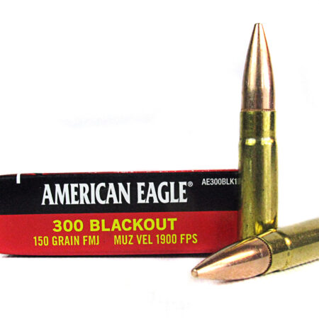 Federal American Eagle .300 AAC Blackout 150 Gr. Full Metal Jacket Boat Tail- Box of 20