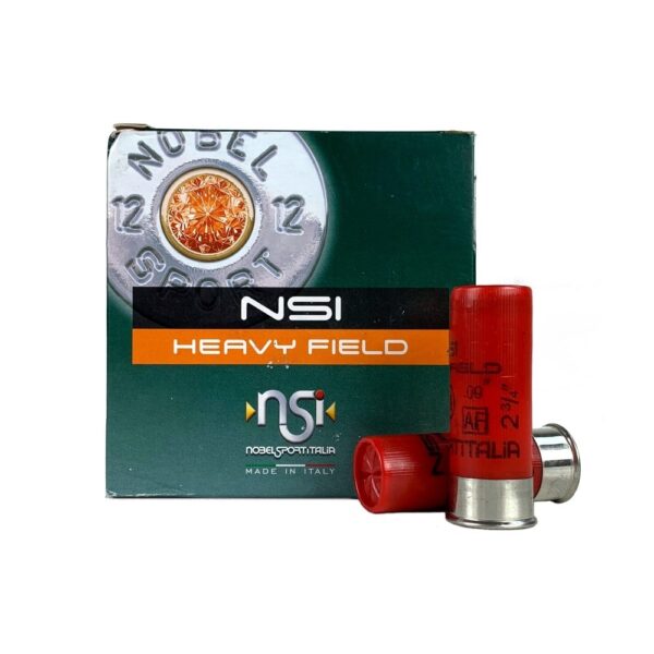 NobelSport Heavy Field 12 Gauge 2-3/4" 1-1/4 oz #7-1/2 Shot- Box of 25