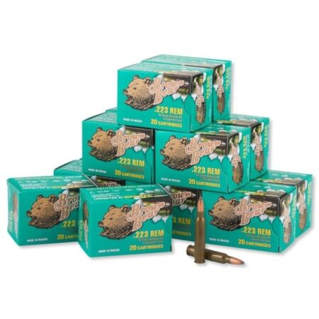 Brown Bear .223 Remington 62 Gr. SP (Bi-Metal)- Case of 500