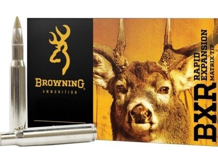 Browning BXR .270 Winchester 134 Gr. BXR Rapid Expansion Matrix Tip- Box of 20