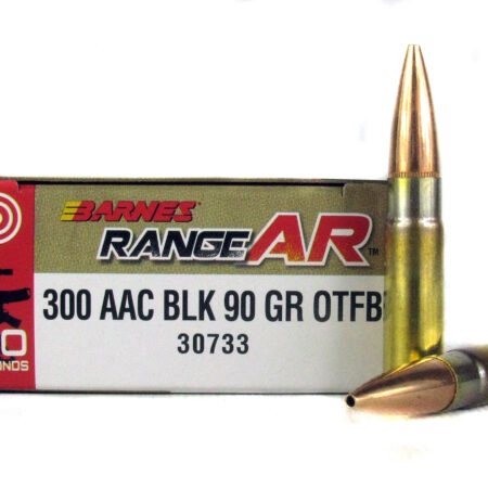 Barnes RangeAR .300 AAC Blackout 90 Gr. Open-Tip Match (OTM)- Box of 20