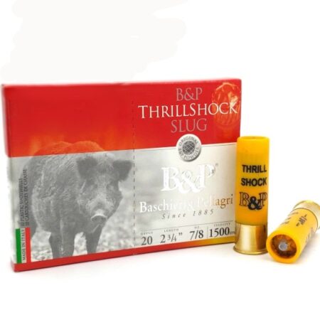 Baschieri & Pellagri 20 Gauge 2-3/4" 7/8 oz ThrillShock Slug- Box of 10