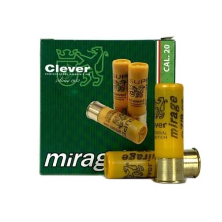 Clever Mirage Super Target 20 Gauge 2-3/4" 7/8 oz #9 Shot- Box of 25