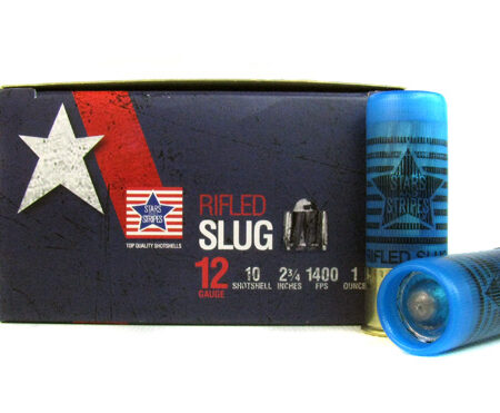 Stars and Stripes 12 Gauge 2-3/4" 1 oz Rifled Slug- Box of 10