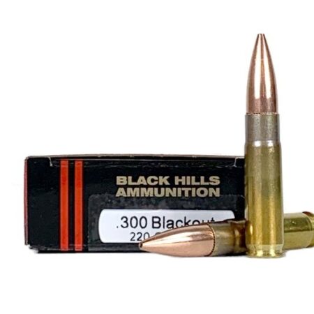 Black Hills .300 Blackout 220 Gr. Sierra Open Tipped Match Subsonic- Box of 20
