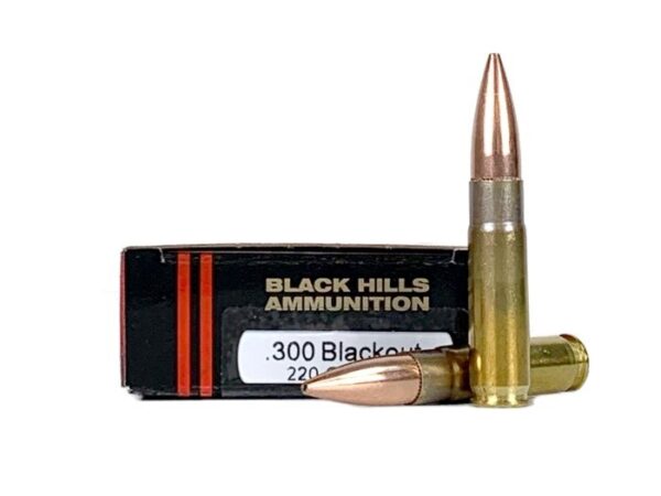 Black Hills .300 Blackout 220 Gr. Sierra Open Tipped Match Subsonic- Box of 20