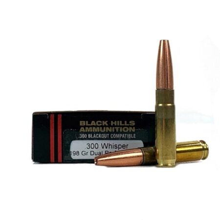 Black Hills .300 Blackout 198 Gr. Solid Copper Dual Performance Hollow Point- Box of 20