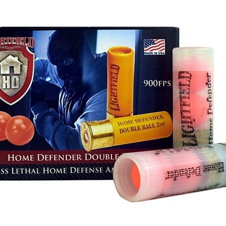 Lightfield Home Defender Less Lethal 20 Ga 2-3/4" Double Rubber Balls- Box of 5