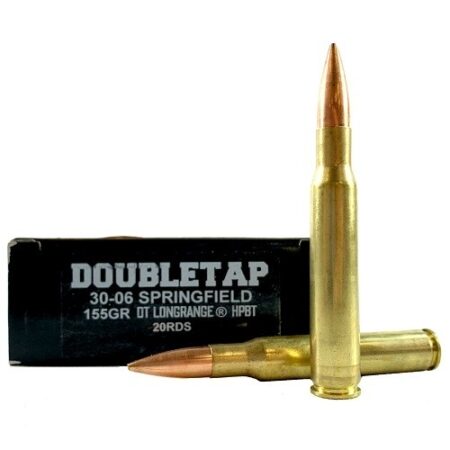 Doubletap .30-06 Springfield 155 Gr. DT Long Range Hollow Point Boat Tail- Box of 20