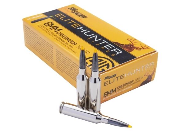 SIG SAUER Elite Hunter 6mm Creedmoor 100 Gr. Tipped Hunter- Box of 20