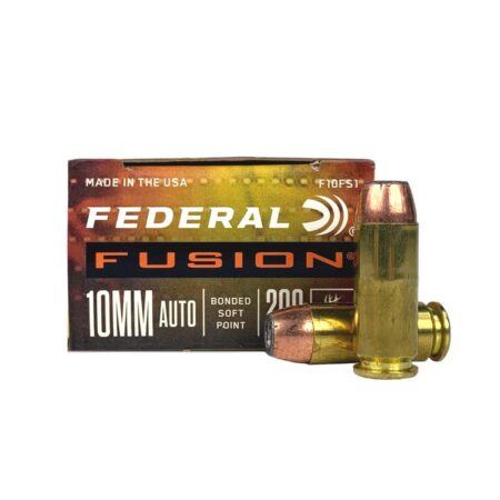 Federal Fusion 10mm Auto 200 Gr. Bonded Soft Point- Box of 20