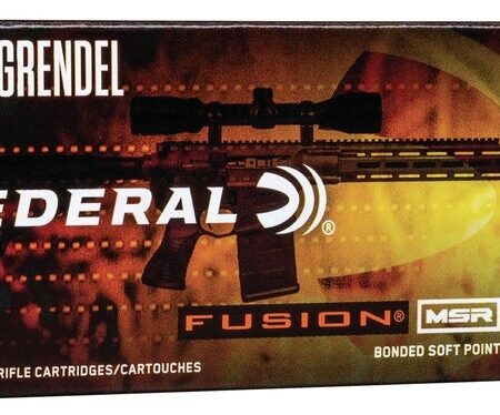 Federal Fusion MSR 6.5 Grendel 120 Gr. Bonded Soft Point- Box of 20