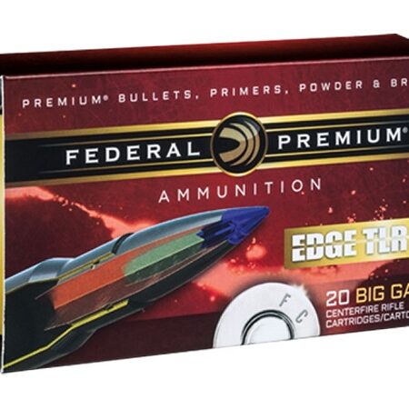 Federal Premium .300 Winchester Short Magnum (WSM) 200 Gr. Edge TLR Polymer-Tipped Bonded Boat Tail- Box of 20
