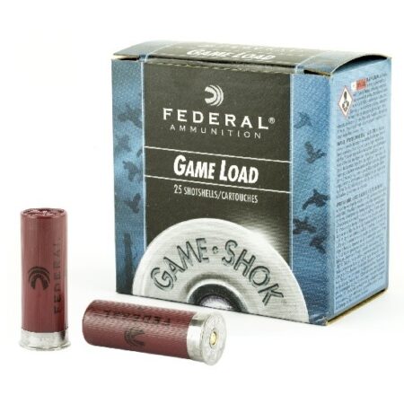 Federal Game-Shok Game Load 12 Gauge 2-3/4" 1oz #8 Shot- Case of 250