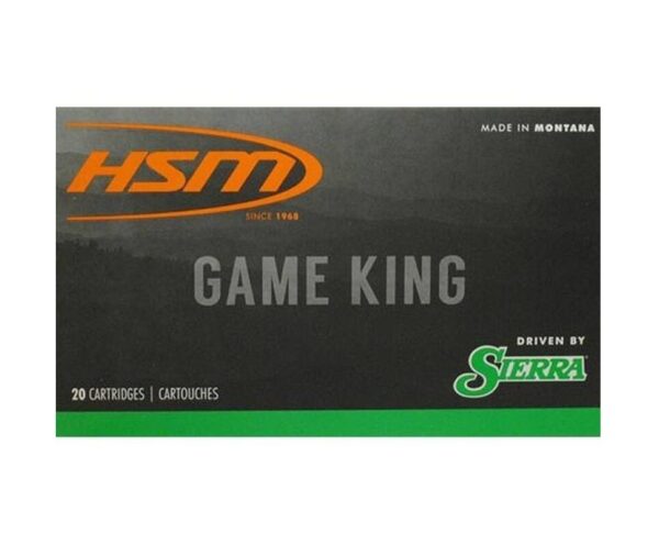HSM Factory Blemish .270 Winchester Short Magnum (WSM) 150 Gr. Sierra GameKing- Box of 20