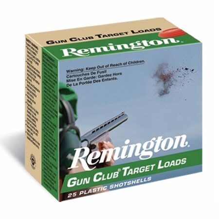 Remington Gun Club 12 Gauge 2-3/4" 1-1/8 oz #7-1/2 Shot- Box of 25