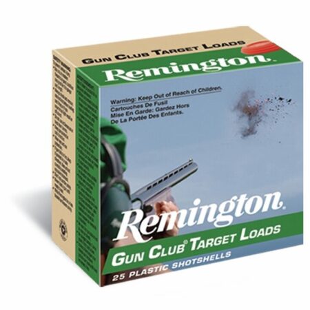Remington Gun Club Target Load 20 Gauge 2-3/4" 7/8 oz #9 Shot- Box of 25