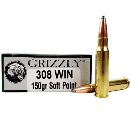 Grizzly .308 Winchester 150 Gr. High Performance Soft Point- Box of 20