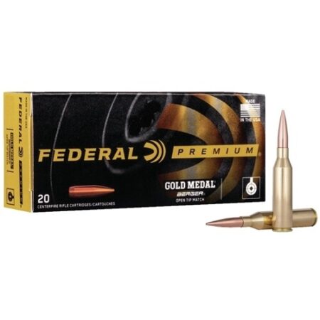 Federal Premium Gold Medal .300 Norma Magnum 215 Gr. Berger OTM- Box of 20