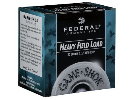 Federal Game-Shok Heavy Field Load 12 Gauge 2-3/4" 1-1/4 oz #7-1/2 Shot- Box of 25