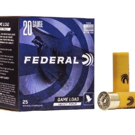 Federal Game-Shok Heavy Field Load 20 Gauge 2-3/4" 1oz #7-1/2 Shot- Box of 25
