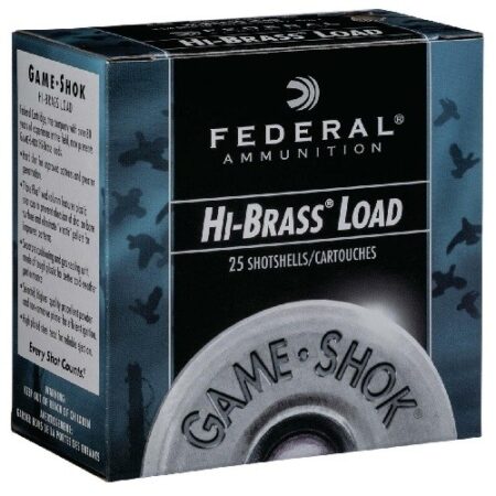 Federal Game-Shok Hi-Brass 20 Gauge 2-3/4" 1 oz. #5 Shot- Box of 25