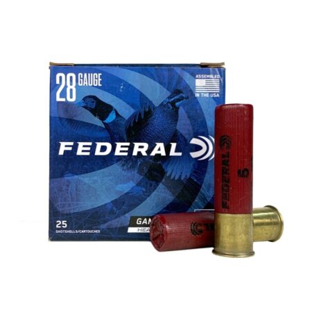 Federal Game Load Heavy Field 28 Gauge 2-3/4" 1 oz #5 Shot- Box of 25
