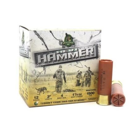 Hevi-Shot Hevi-Hammer 12 Gauge 3" 1-1/4 oz #4 Non-Toxic- Box of 25