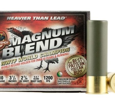 Hevi-Shot Magnum Blend 10 Gauge 3-1/2" 2-3/8 oz #5, 6, 7 Blend Shot- Box of 5