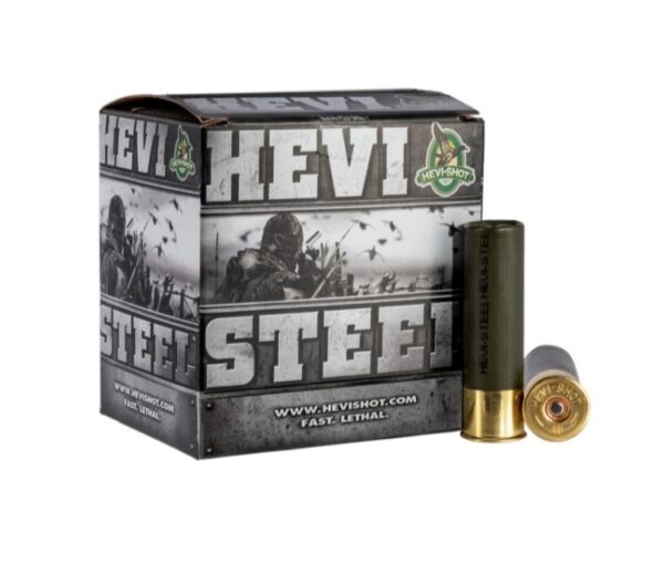 Hevi-Shot Hevi-Steel 12 Gauge 3" 1-1/4 oz #2 Steel Shot- Lead Free- Box of 25