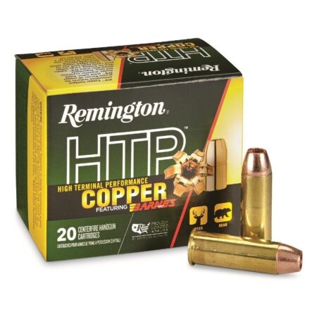 Remington HTP Copper .44 Remington Magnum 225 Gr. Barnes XPB Solid Copper Hollow Point- Lead-Free- Box of 20