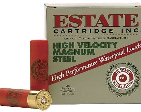 Estate 20 Gauge 2-3/4" 3/4 oz #4 Steel Shot- Box of 25