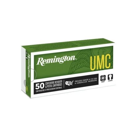 Remington UMC 9mm Luger 115 Gr. Jacketed Hollow Point- Box of 50
