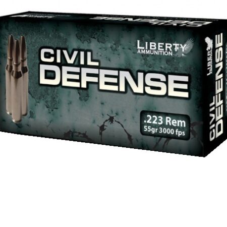 Liberty Civil Defense .223 Remington 55 Gr. Fragmenting Hollow Point- Lead-Free- Box of 20