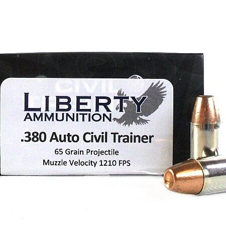 Liberty Civil Trainer .380 ACP 65 Gr. Frangible Lead-Free- Box of 50
