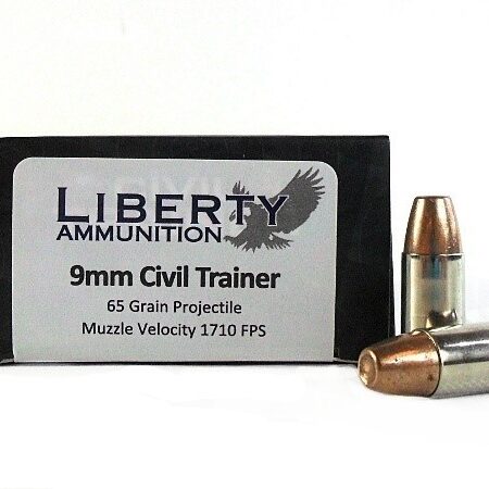 Liberty Civil Trainer 9mm Luger 65 Gr. Frangible Lead-Free- Box of 50
