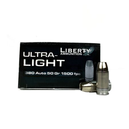 Liberty Ultra Light .380 ACP 50 Gr. Starburst Hollow Point- Lead-Free- Box of 20