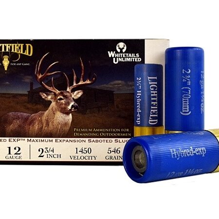 Lightfield Hybred EXP 12 Ga 2-3/4" 1-1/4 oz Sabot Slug- Box of 5
