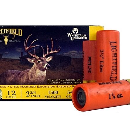 Lightfield Hybred Lites 12 Ga 2-3/4" 1-1/4 oz Sabot Slug Box of 5