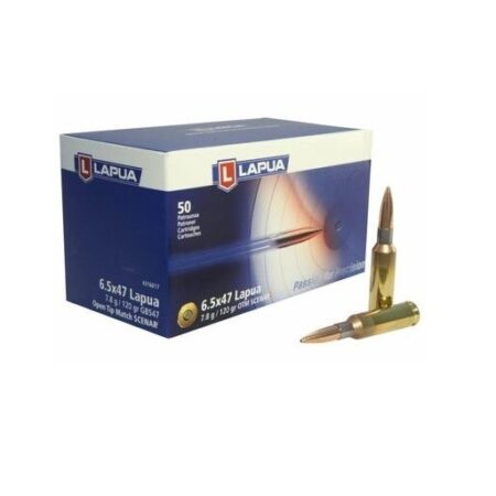 Lapua 6.5x47 Lapua 123 Gr. Scenar Open Tip Match- Box of 50