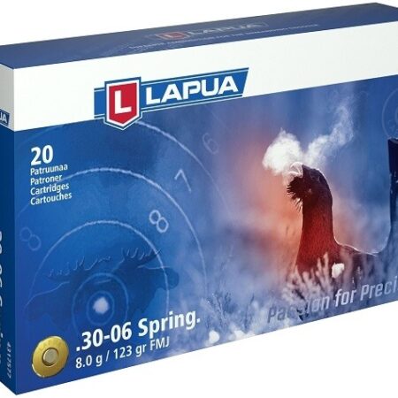 Lapua 30-06 Springfield 123 Gr. Full Metal Jacket- Box of 20