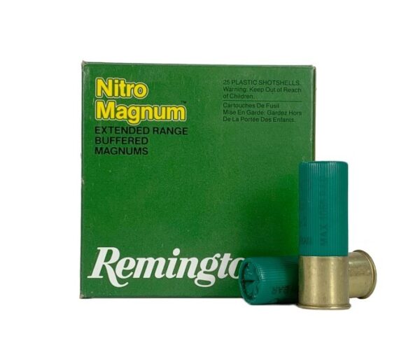 Remington Nitro Magnum 12 Gauge 2-3/4" 1-1/2 oz #2 Buffered Lead Shot- Box of 25