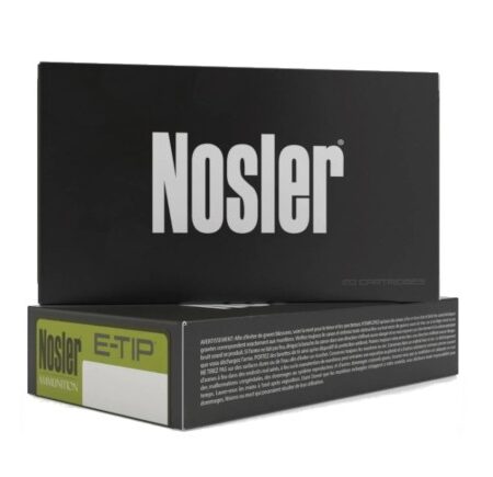 Nosler Trophy Grade 7mm Mauser (7x57mm) 140 Gr. E-Tip- Lead-Free- Box of 20