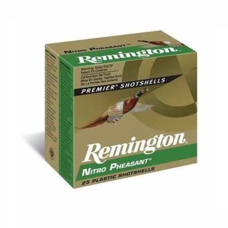 Remington Nitro Pheasant 12 Gauge 2-3/4" 1-1/4oz #4 Copper-Plated Shot- Box of 25
