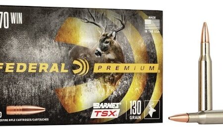 Federal Premium .270 Winchester 130 Gr. Barnes TSX- Lead Free- Box of 20
