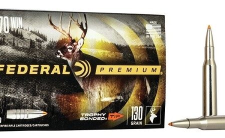 Federal Premium .270 Winchester 130 Gr. Trophy Bonded Boat Tail- Box of 20